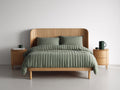 Letto matrimoniale-Legno-214x180x118 cm-Legno naturale-Design nordico