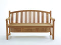 Panche da giardino - Legno - 145x62x92 cm - Naturale - Tradizionale