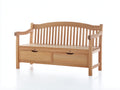 Panche da giardino - Legno - 140x62x90 cm - Naturale - Tradizionale